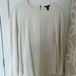 Mango Cream Long Sleeve Top